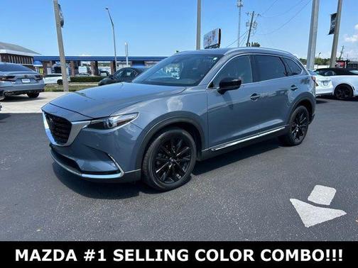 Polymetal Gray Metallic 2023 Mazda CX-9 Carbon Edition