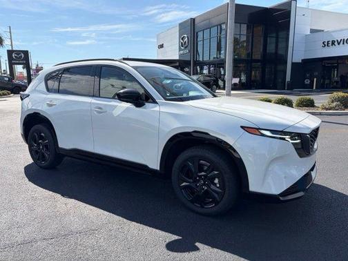 Rhodium White Metallic 2026 Mazda CX-5 Premium Plus