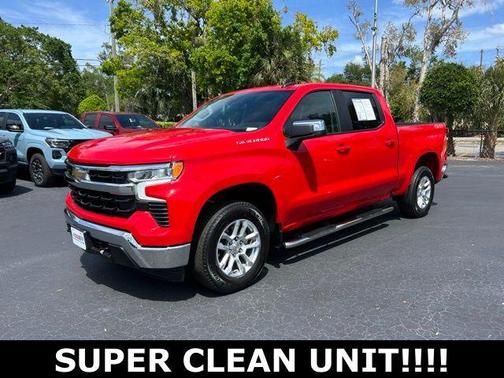 Red 2023 Chevrolet Silverado 1500 LT