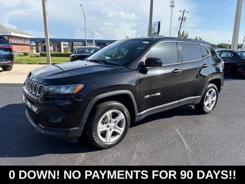 Diamond Black 2023 Jeep Compass Sport