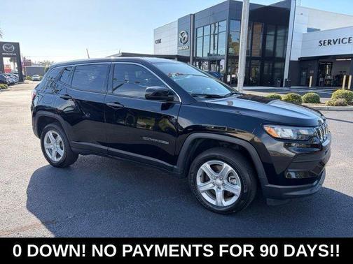 Diamond Black 2023 Jeep Compass Sport