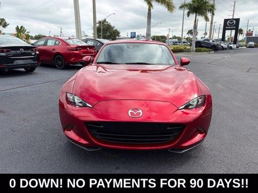Soul Red Crystal Metallic 2023 Mazda MX-5 Miata RF Grand Touring