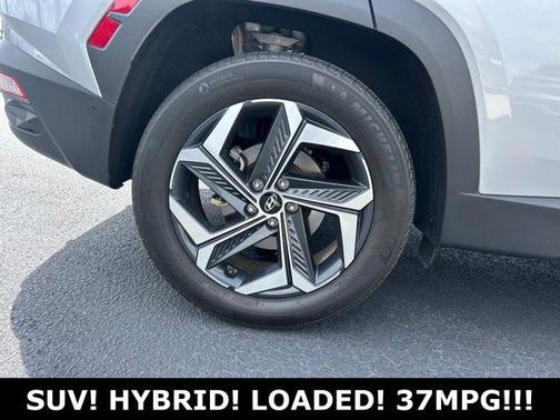 Shimmering Silver 2024 Hyundai TUCSON Hybrid Limited