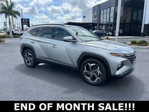 Shimmering Silver 2024 Hyundai TUCSON Hybrid Limited