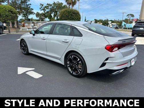Gray 2024 Kia K5 GT-Line