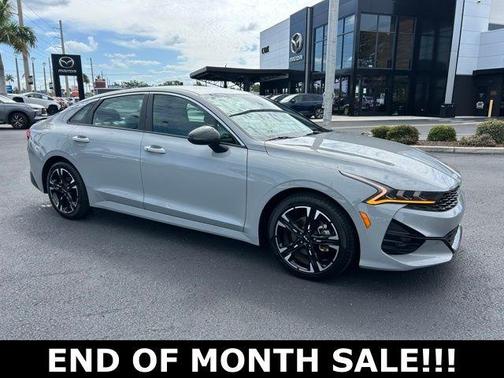 Gray 2024 Kia K5 GT-Line