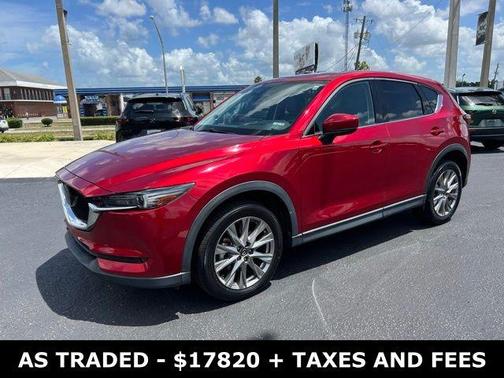 Soul Red Crystal Metallic 2021 Mazda CX-5 Grand Touring Reserve