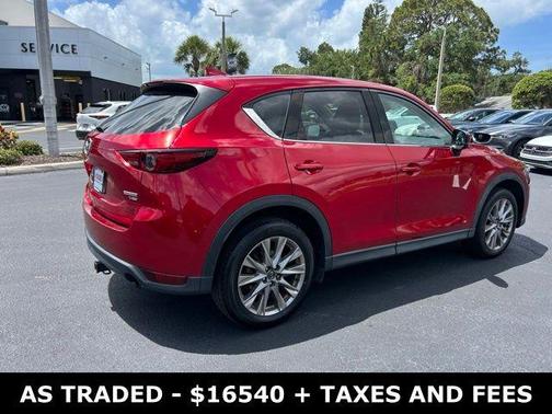 Soul Red Crystal Metallic 2021 Mazda CX-5 Grand Touring Reserve