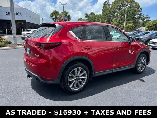 Soul Red Crystal Metallic 2021 Mazda CX-5 Grand Touring Reserve