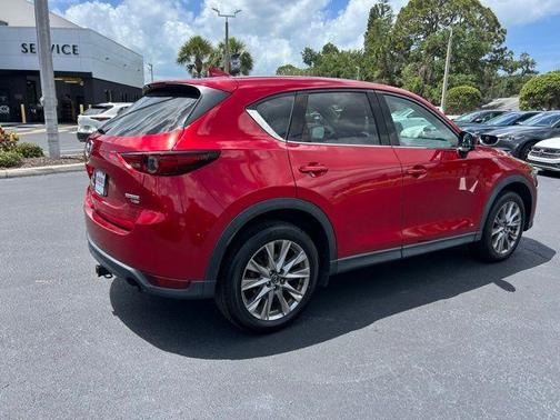 Soul Red Crystal Metallic 2021 Mazda CX-5 Grand Touring Reserve