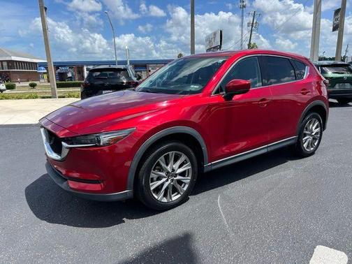 Soul Red Crystal Metallic 2021 Mazda CX-5 Grand Touring Reserve