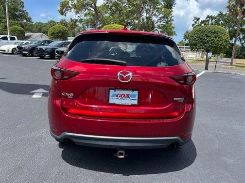 Soul Red Crystal Metallic 2021 Mazda CX-5 Grand Touring Reserve