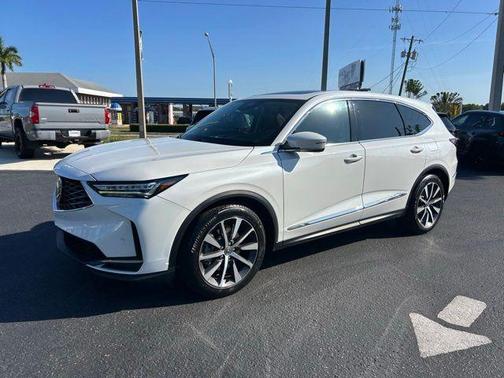 Platinum White Pearl 2025 Acura MDX Technology Package