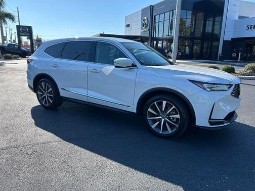 Platinum White Pearl 2025 Acura MDX Technology Package