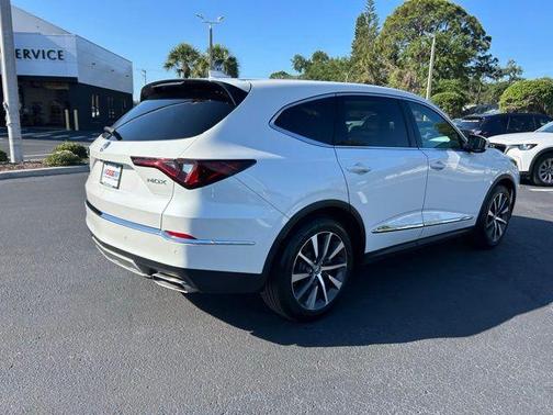 Platinum White Pearl 2025 Acura MDX Technology Package