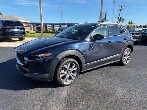 Deep Crystal Blue Mica 2023 Mazda CX-30 Premium Package