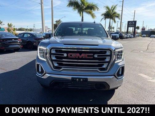 Steel Metallic 2021 GMC Sierra 1500 SLT