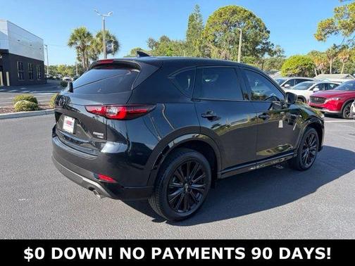 Jet Black Mica 2024 Mazda CX-5 2.5 Turbo Premium Package