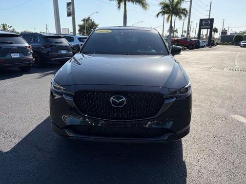Jet Black Mica 2024 Mazda CX-5 2.5 Turbo Premium Package