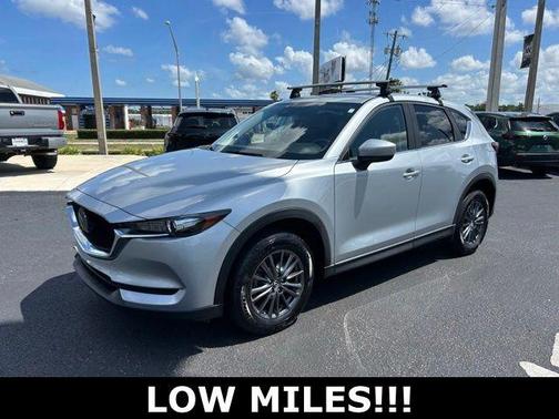 Sonic Silver Metallic 2019 Mazda CX-5 Touring