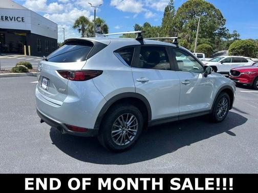 Sonic Silver Metallic 2019 Mazda CX-5 Touring