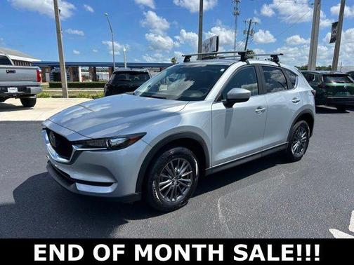 Sonic Silver Metallic 2019 Mazda CX-5 Touring