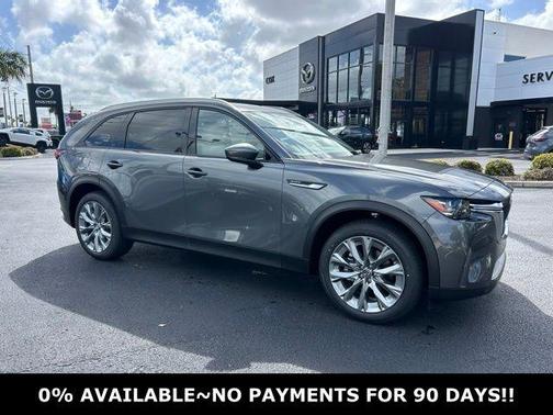 Machine Gray Metallic 2026 Mazda CX-90 PHEV Preferred