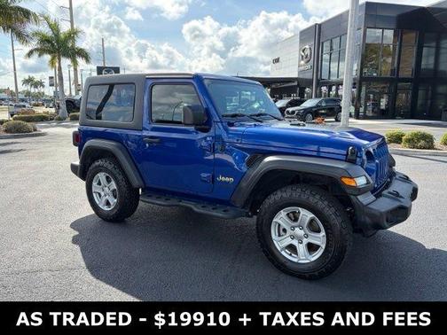 Ocean Blue Metallic 2018 Jeep Wrangler Sport