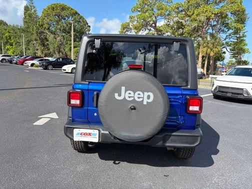 Ocean Blue Metallic 2018 Jeep Wrangler Sport