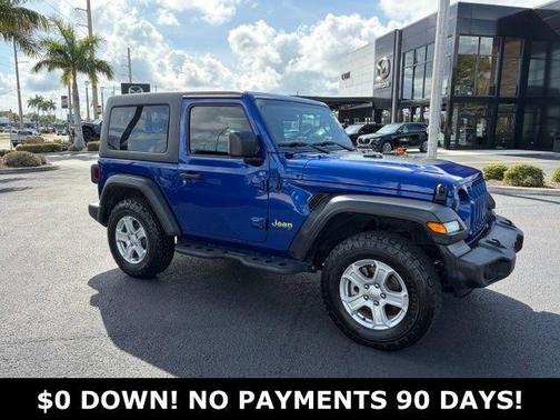 Ocean Blue Metallic 2018 Jeep Wrangler Sport
