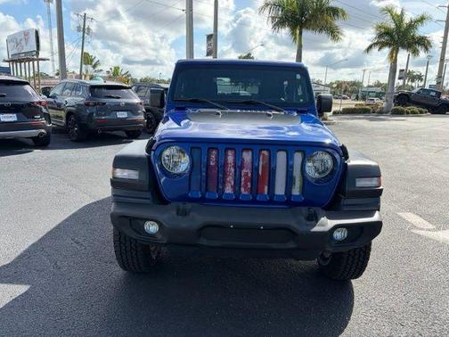Ocean Blue Metallic 2018 Jeep Wrangler Sport