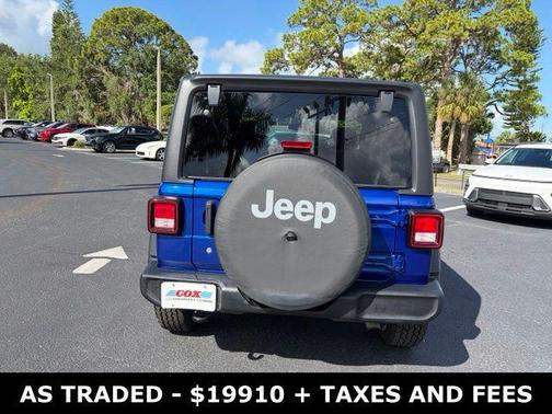 Ocean Blue Metallic 2018 Jeep Wrangler Sport