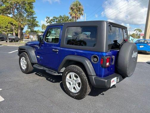 Ocean Blue Metallic 2018 Jeep Wrangler Sport
