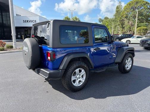 Ocean Blue Metallic 2018 Jeep Wrangler Sport