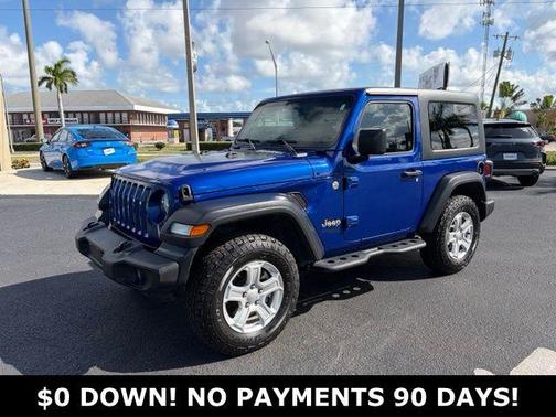 Ocean Blue Metallic 2018 Jeep Wrangler Sport