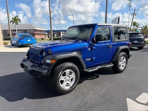Ocean Blue Metallic 2018 Jeep Wrangler Sport