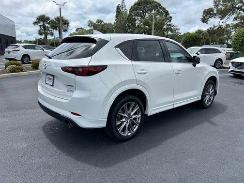 Rhodium White Metallic 2024 Mazda CX-5 2.5 S Premium Plus Package