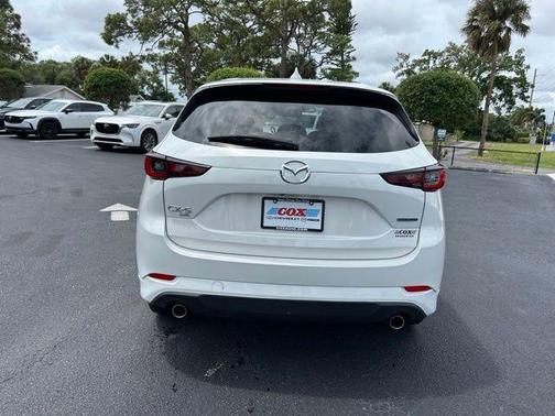 Rhodium White Metallic 2024 Mazda CX-5 2.5 S Premium Plus Package