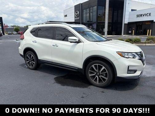 White 2020 Nissan Rogue SL