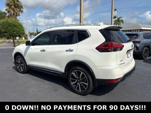 White 2020 Nissan Rogue SL