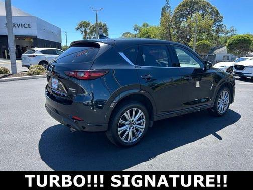 Jet Black Mica 2023 Mazda CX-5 Signature