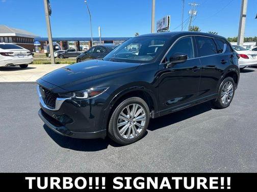 Jet Black Mica 2023 Mazda CX-5 Signature
