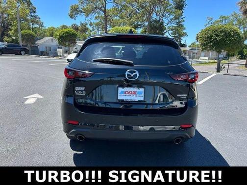 Jet Black Mica 2023 Mazda CX-5 Signature