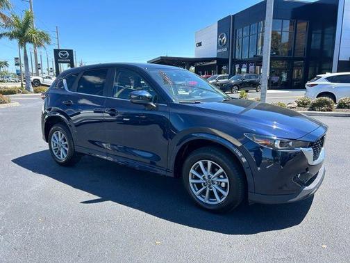 Crystal Blue 2025 Mazda CX-5 2.5 S Preferred Package