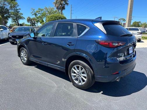 Crystal Blue 2025 Mazda CX-5 2.5 S Preferred Package