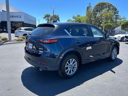 Crystal Blue 2025 Mazda CX-5 2.5 S Preferred Package