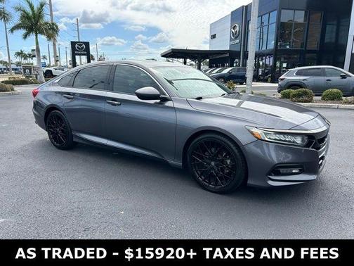 Modern Steel Metallic 2018 Honda Accord Sport 2.0T