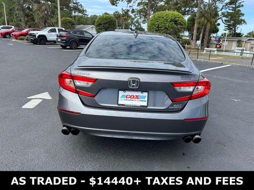 Modern Steel Metallic 2018 Honda Accord Sport 2.0T