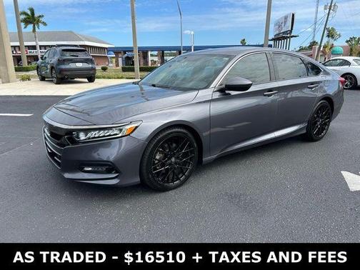Modern Steel Metallic 2018 Honda Accord Sport 2.0T