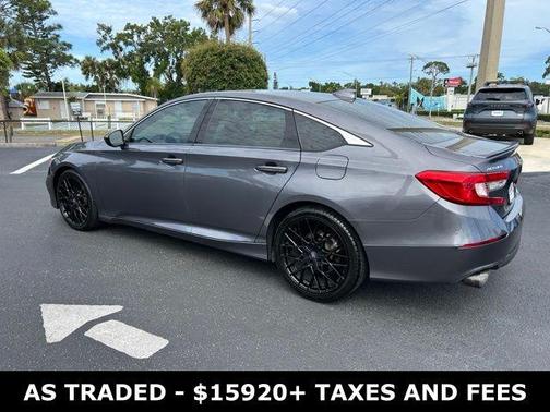 Modern Steel Metallic 2018 Honda Accord Sport 2.0T